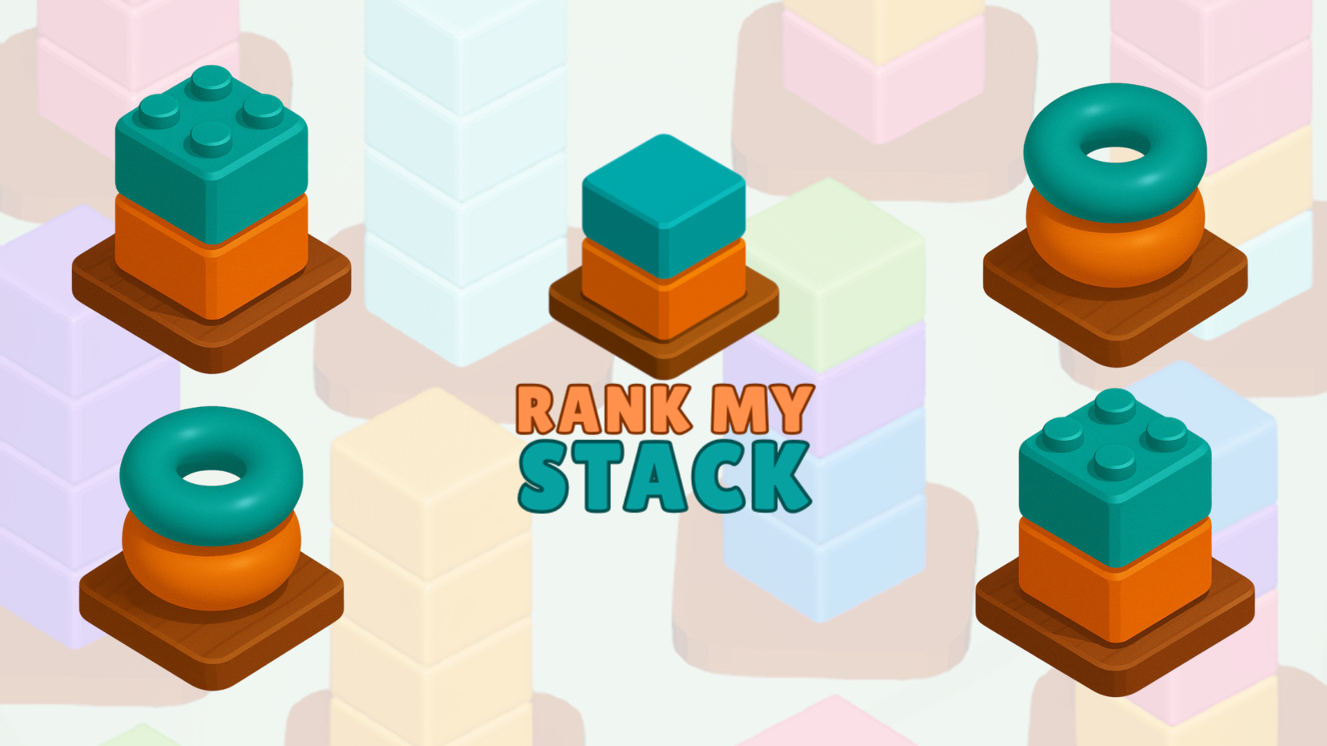 Rank My Stack 3D: Sort Puzzle